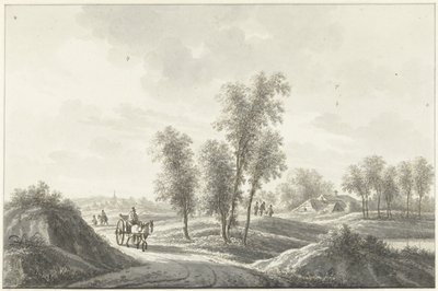 Das Dorf Laren im Gooi von Nicolaas Wicart