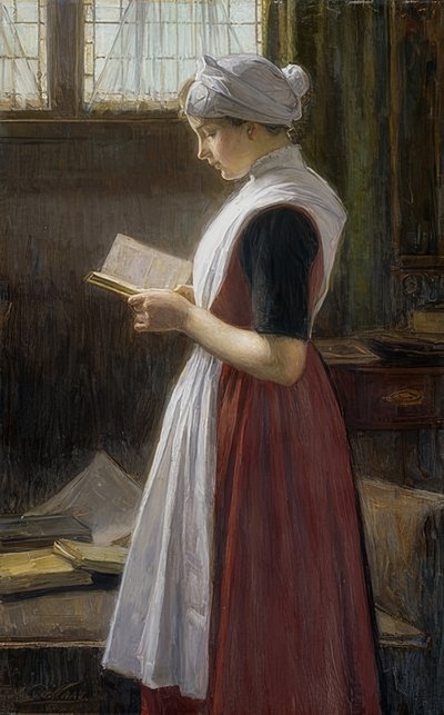 Amsterdamer Waisenmädchen von Nicolaas van der Waay
