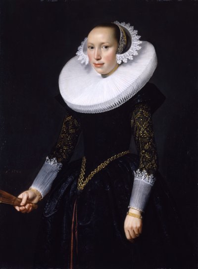Porträt einer Frau, 1630 von Nicolaes Eliasz Pickenoy