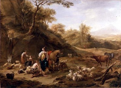 Granida und Daifilo von Nicolaes Pietersz. Berchem