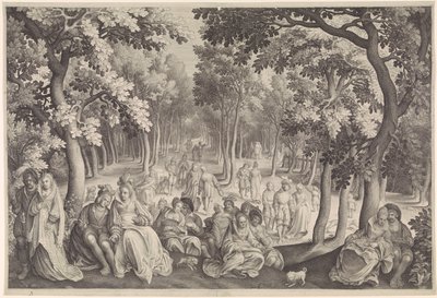 Garten der Liebe von Nicolaes de Bruyn