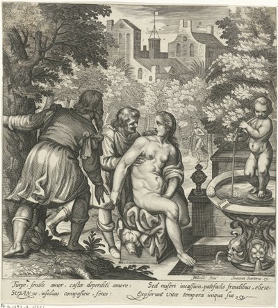 Susanna und die Ältesten von Nicolaes van Geelkercken