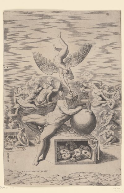 Der Traum von Nicolas Beatrizet (attributed to)