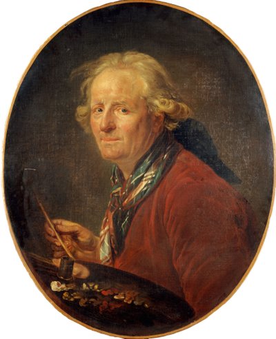 Selbstporträt von Nicolas Bernard Lepicie