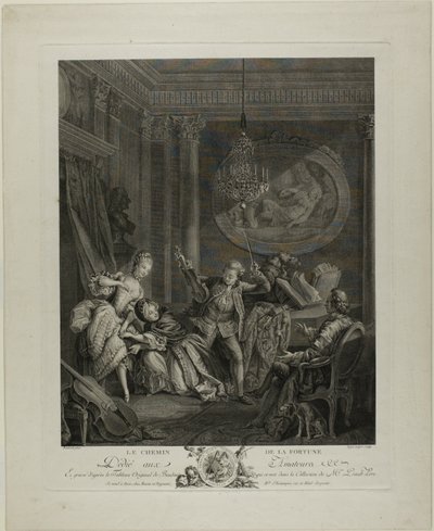Der Weg zum Glück von Nicolas Joseph Voyez