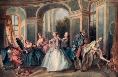 Das Zeitalter des Menschen, Jugend von Nicolas Lancret