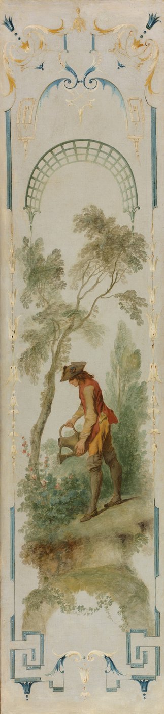 Der Gärtner, ca. 1723-27 von Nicolas Lancret