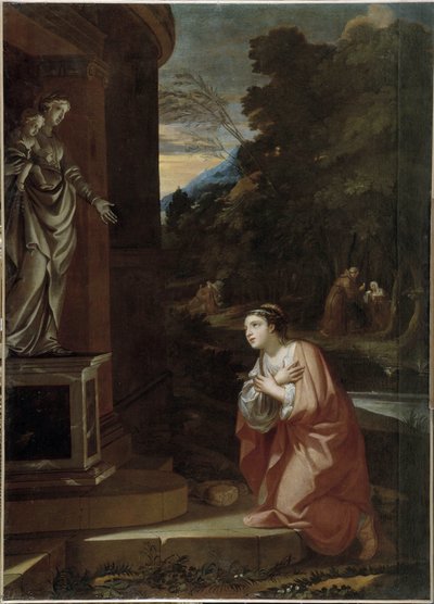 Heilige Maria die Ägypterin von Nicolas Pierre Loir