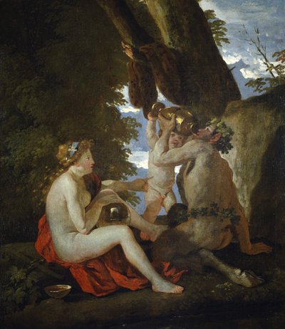 Bacchische Szene, 1626-1628 von Nicolas Poussin