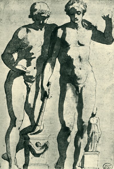 Castor und Pollux, um 1628, 1943 von Nicolas Poussin