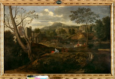 Ideale Landschaft (Gemälde von Nicolas Poussin) von Nicolas Poussin