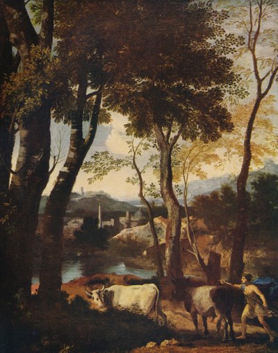 Landschaft von Nicolas Poussin