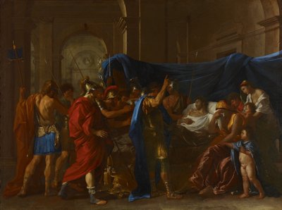 Der Tod des Germanicus von Nicolas Poussin
