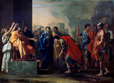 Die Großzügigkeit des Scipio Africanus, 1640 von Nicolas Poussin
