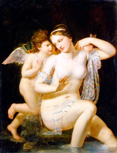 Venus und Amor, 1792 von Nicolas de Courteille