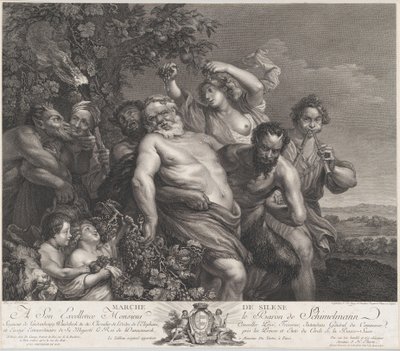 Der Triumph des Silenus von Nicolas de Launay