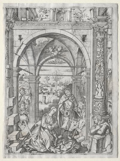 Anbetung der Hirten von Nicoletto da Modena