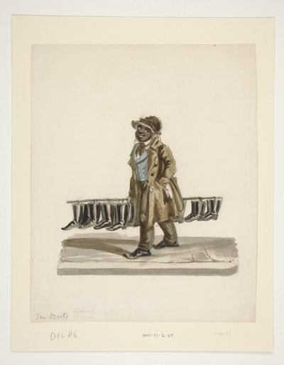 Der Stiefelputzer von Nicolino Calyo
