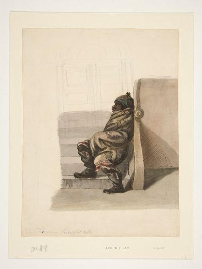 Der Schornsteinfeger in Ruhe von Nicolino Calyo