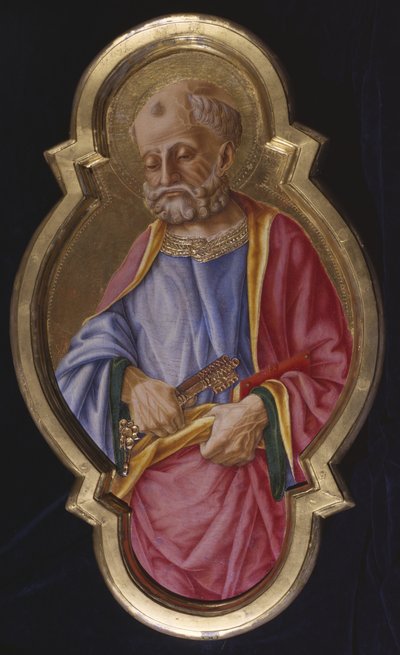 Heiliger Petrus, ca. 1480-85 von Nicolo di Maestro Antonio dAncona