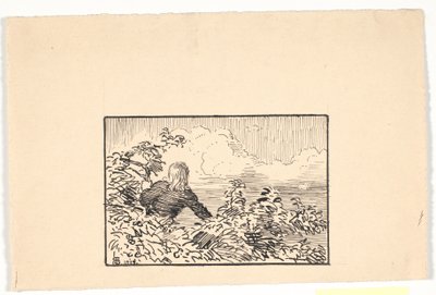 Vorarbeit zu "Lysabild" von Niels Skovgaard