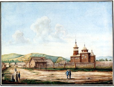 Kirche in Chita, 1829-1839 von Nikolai Alexandrovich Bestuzhev