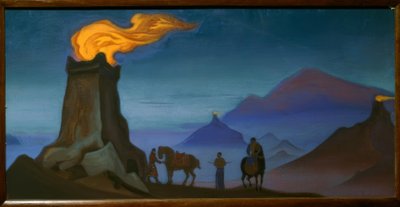 Flamme des Sieges von Nikolai Konstantinowitsch Roerich
