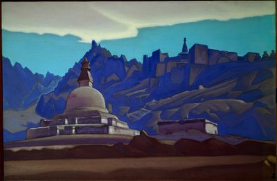 Grabstätten. Ladakh von Nikolai Konstantinowitsch Roerich