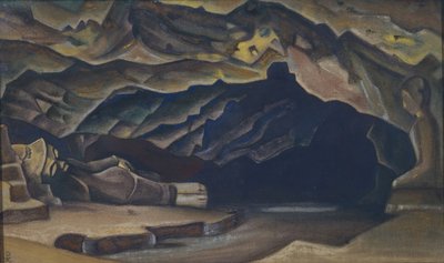 Parinirvana, 1935-1936 von Nikolai Konstantinowitsch Roerich