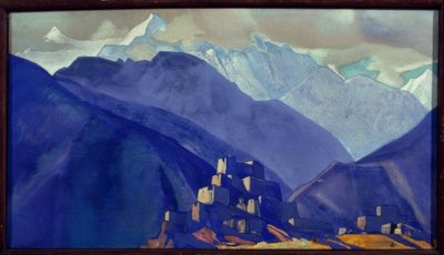 Stranghild. Kloster im Gebirge von Nikolai Konstantinowitsch Roerich