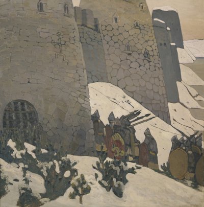 Die Uhr, 1905 von Nikolai Konstantinowitsch Roerich