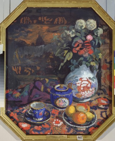 Stillleben, 1914 von Nikolai Semyonovich Zaytsev