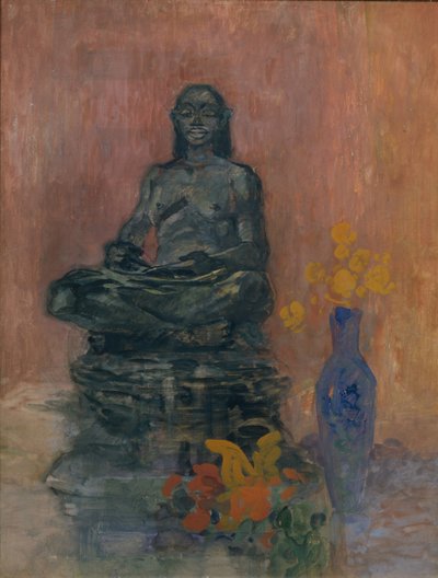 Ein hinduistischer Gott, 1900er von Nikolaj Nikolaevic Sapunov