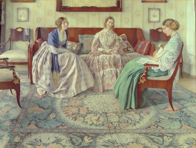 Drei Damen, 1916 von Nikolay Filippovich Petrov