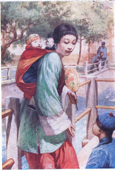 Chinesische Kinder um 1900 von Norman Hardy