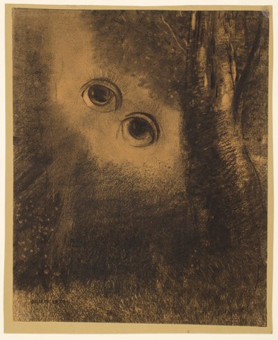 Augen im Wald von Odilon Redon
