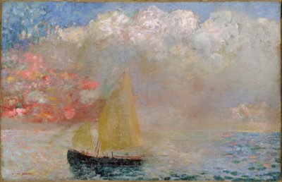 Das Segelboot von Odilon Redon