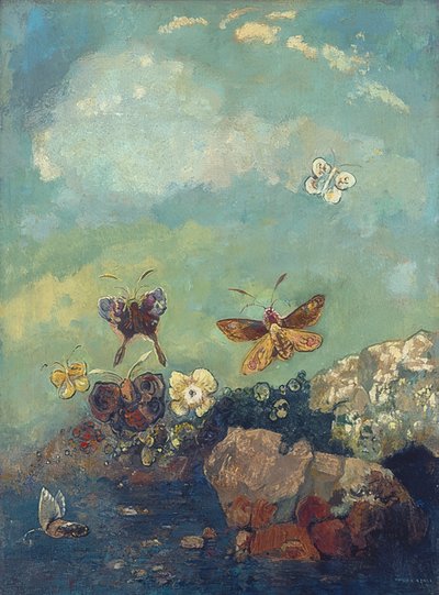 Schmetterlinge von Odilon Redon