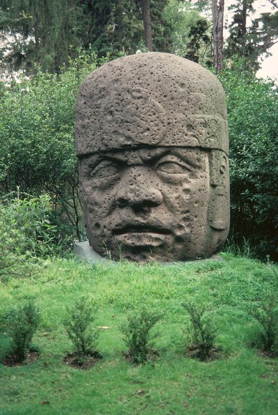 Kolossaler Kopf von Olmec