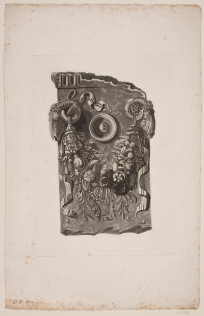 Antikes Architekturfragment von Oluf Olufsen Bagge