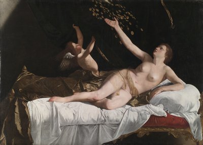 Danae, ca. 1623 von Orazio Gentileschi