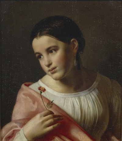 Arme Liza, 1827 von Orest Adamovich Kiprensky