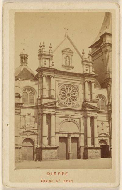 Dieppe. Kirche St. Remy von Oscar Kramer