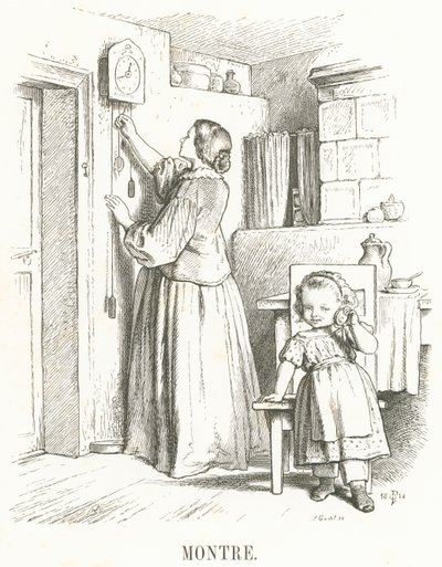 M: Uhr von Oskar Pletsch