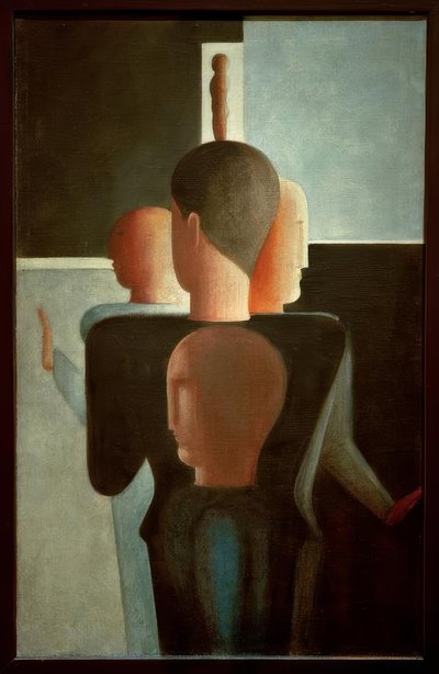 Konzentrische Gruppe von Oskar Schlemmer