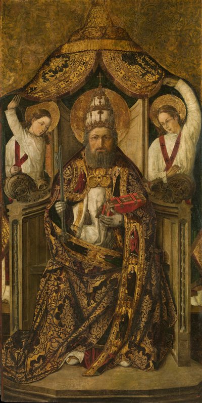 Der heilige Petrus auf dem Thron von Osona