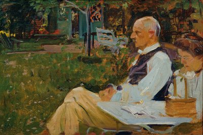 Heinrich (?) Triesch und seine Frau von Otto Friedrich