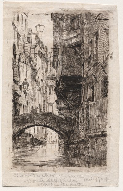 Ponte del Pistor von Otto H. Bacher