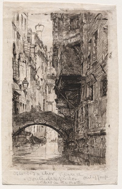 Ponte del Pistor von Otto H. Bacher