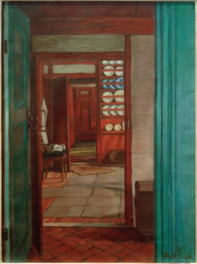 Nordfriesisches Interieur von Otto Heinrich Engel